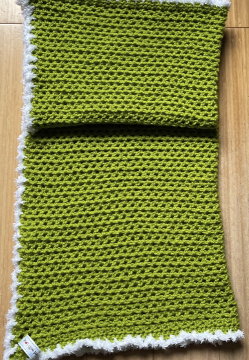 Apple Green blanket 40x28