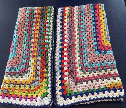 Blanket Granny Sq colours
