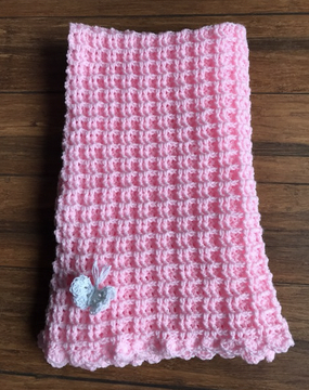 Pink sparkle blanket