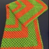 Orange & Green Oblong Blanket